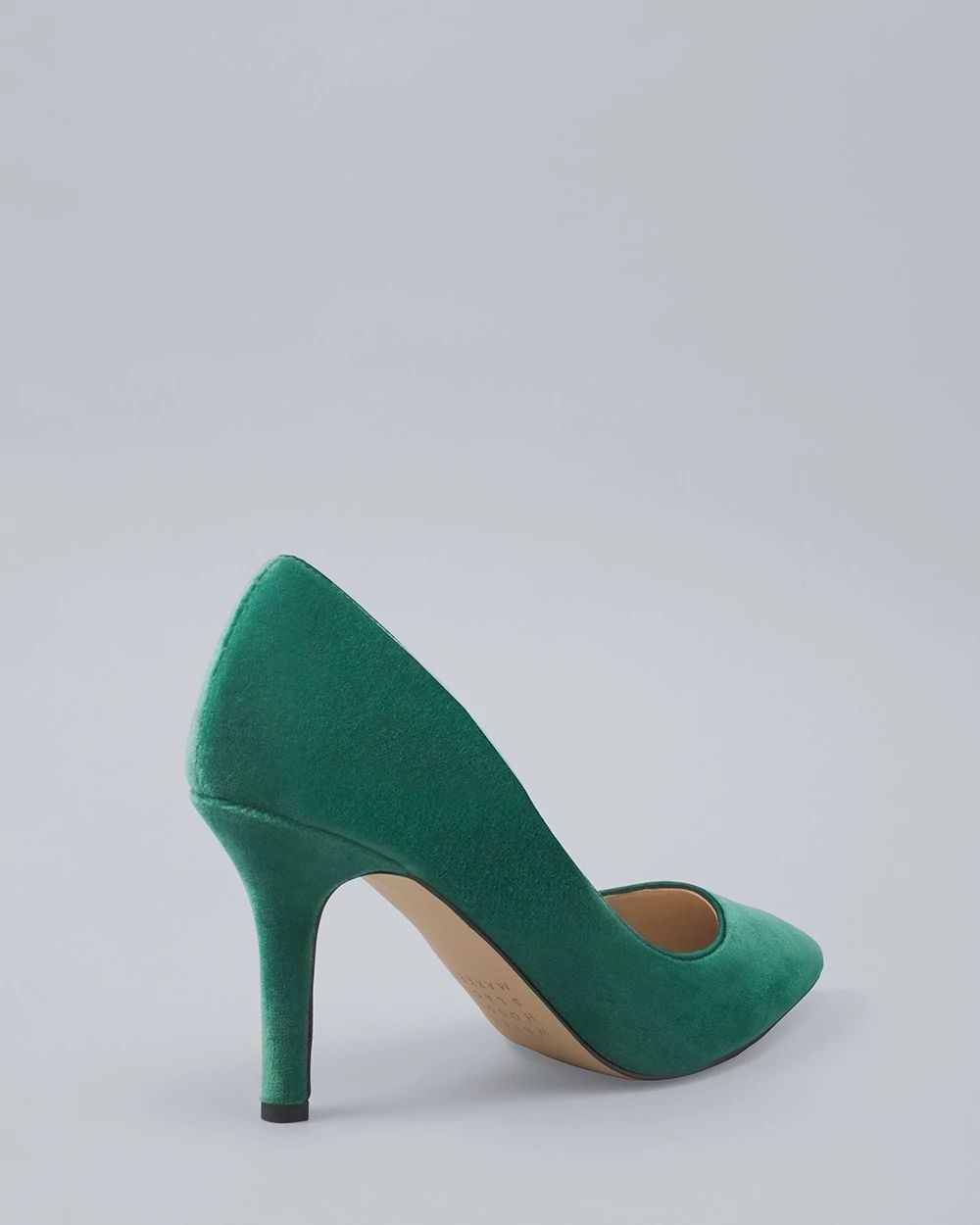 Velvet Pumps