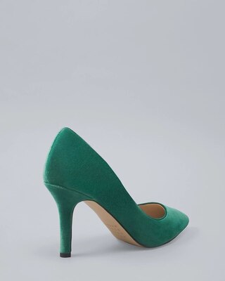 Velvet Pumps