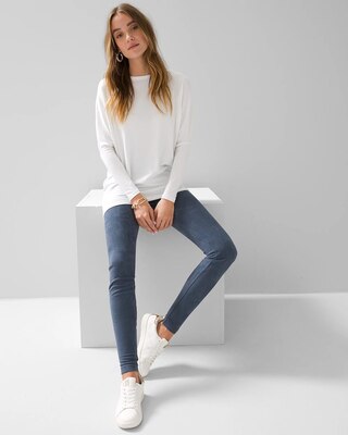 Vegan Suede WHBM® Runway Legging