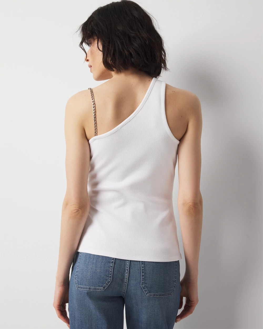 Chain Strap Ribbed Tank - image 4