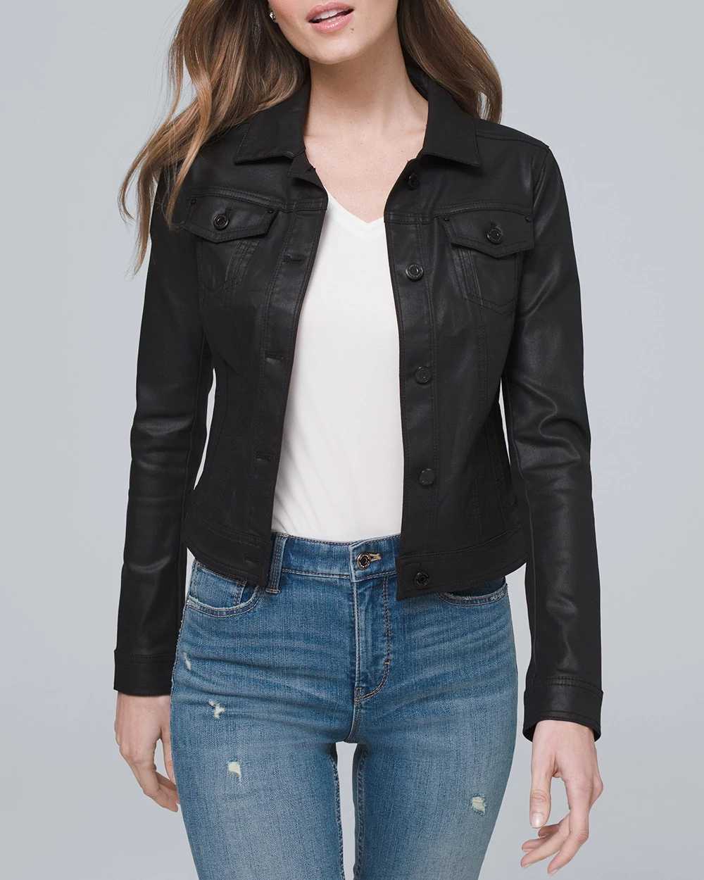 White house black outlet market black leather jacket