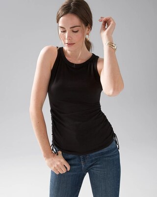 Side-Tie Hem Tank
