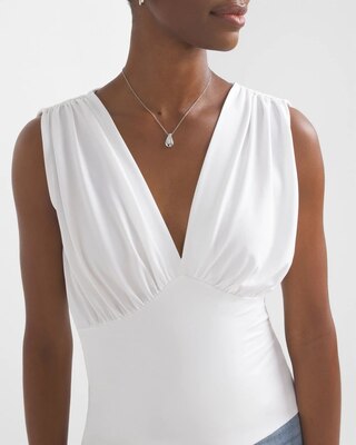 Shirred Empire Top