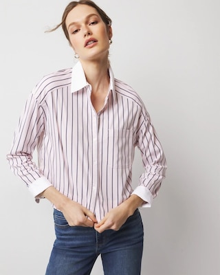 Pocket Poplin Shirt click to view larger image.