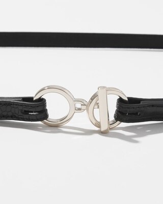 Toggle Skinny Waist Belt click to view larger image.
