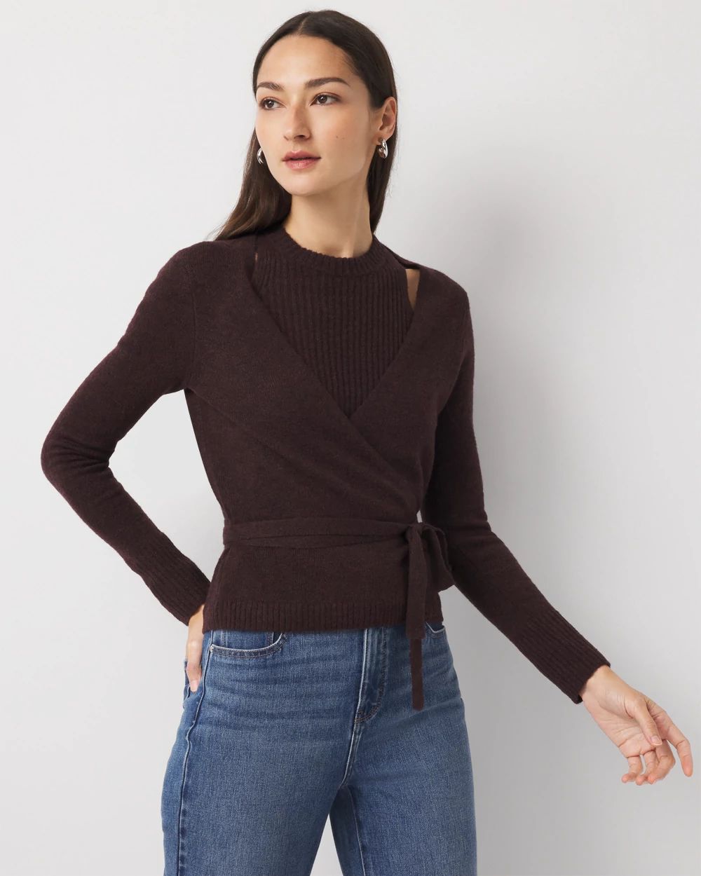 Two-in-One Tank Cardigan