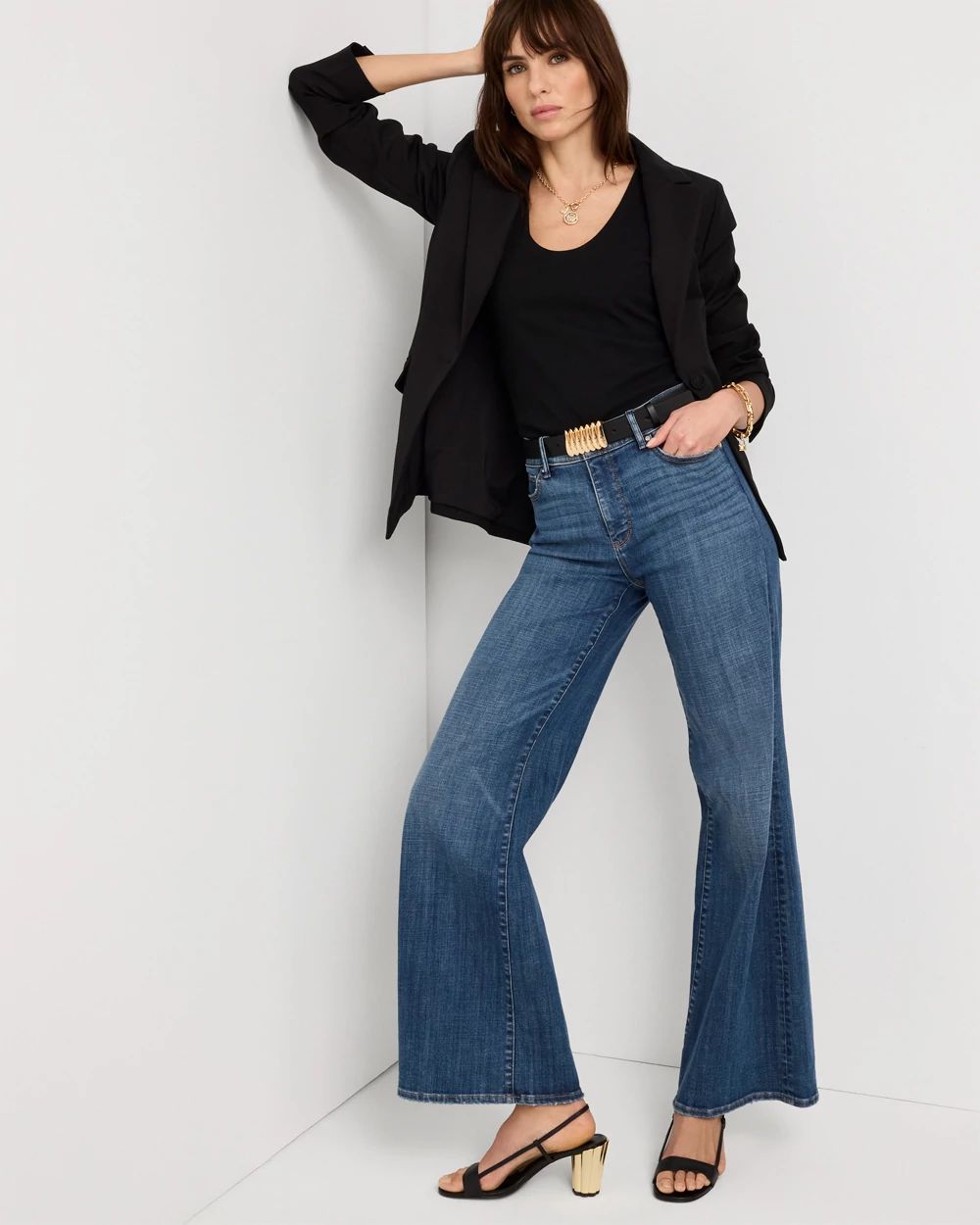 WHBM FORME™ Ribbed Scoop Neck Shell click to view larger image.