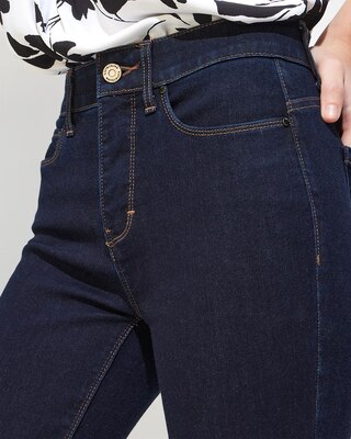 Outlet WHBM High-Rise Essential Slimmer Straight Jeans