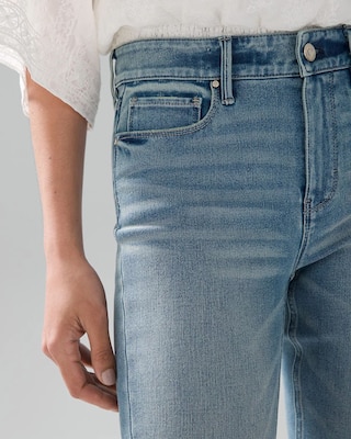 High Rise Sculpt Boot Crop Jeans click to view larger image.