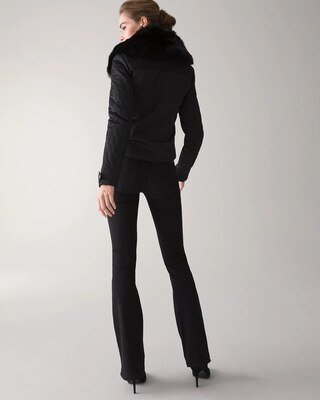 Faux Fur Collar Puffer