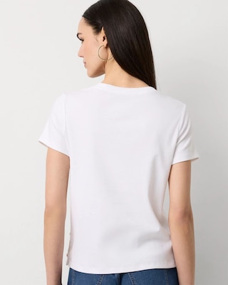 Side Button Tee click to view larger image.