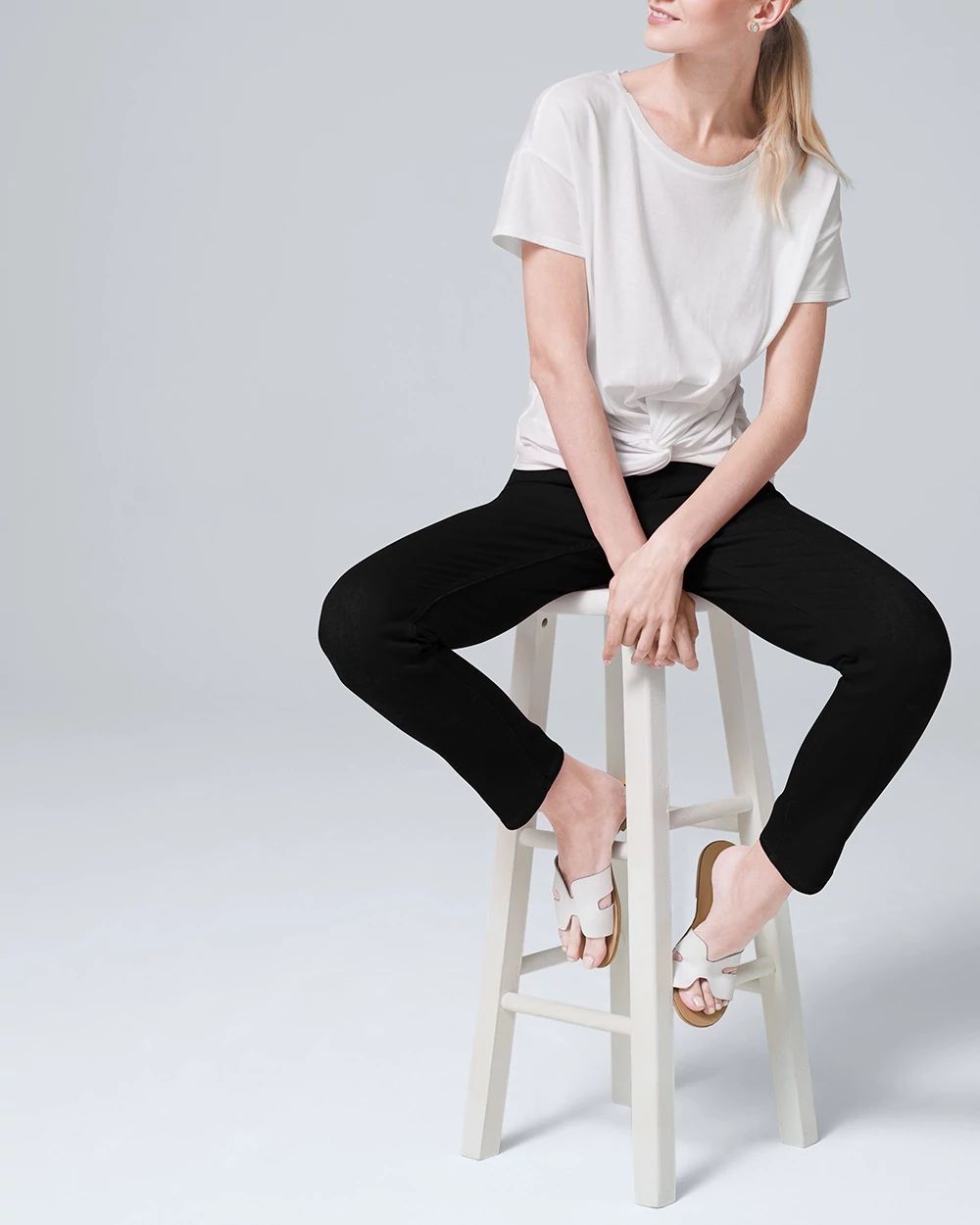 Curvy High-Rise Ultimate Sculpt Straight Crop Jeans