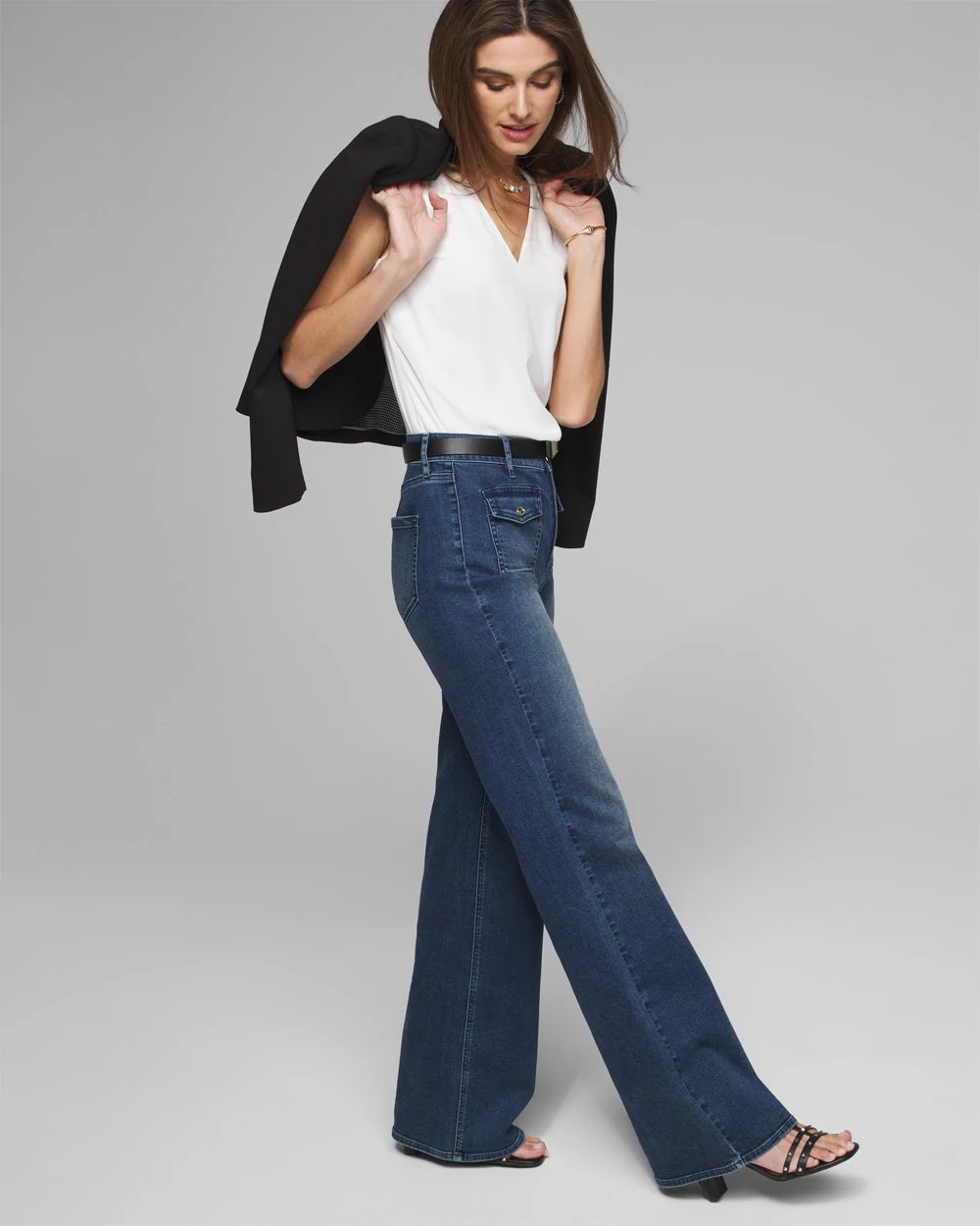 Outlet WHBM V-Neck Shell
