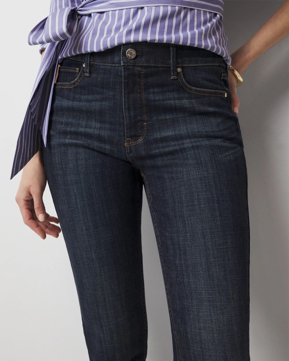 High-Rise Everyday Soft Skinny Ankle Jeans click to view larger image.