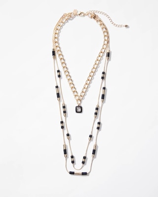 Convertible Enamel Pendant Necklace