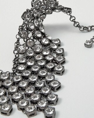 Hematite Waterfall Necklace