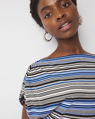 Asymmetric Ruched Top click to view larger image.