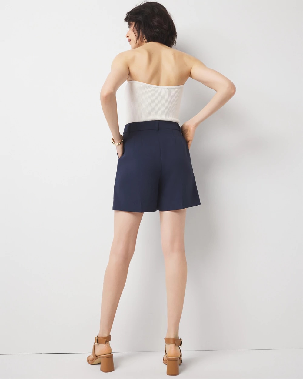 High-Rise Tailored Short - image 2