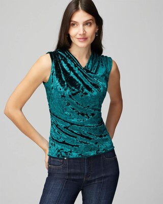Crushed Velvet Shell
