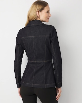 Denim Utility Jacket click to view larger image.