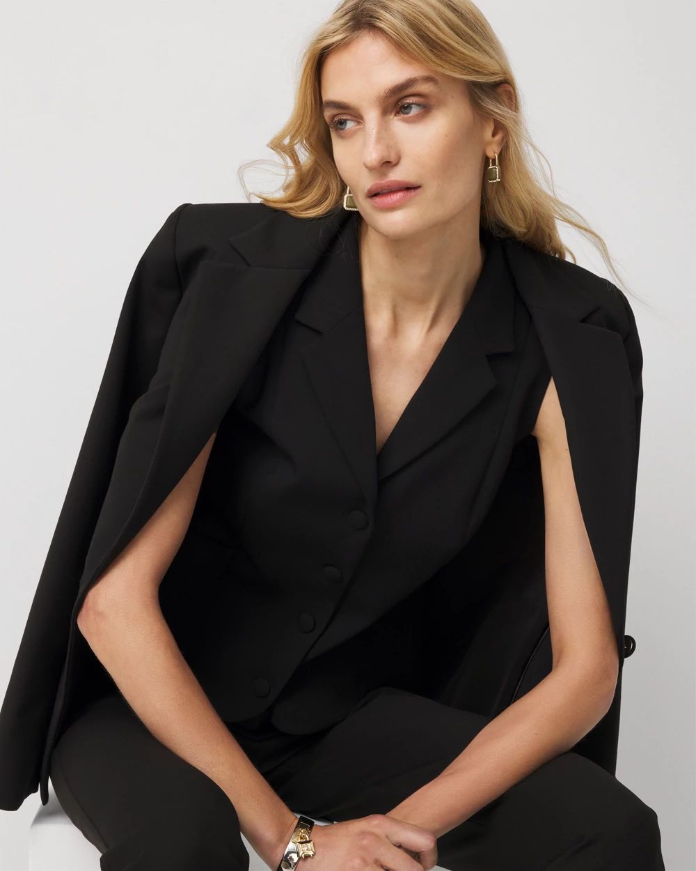 Petite Tailored Vest