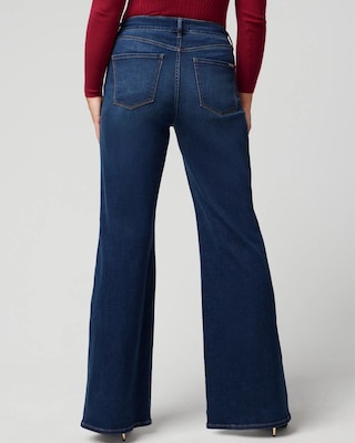 Petite High-Rise Everyday Soft Wide Leg Jeans click to view larger image.