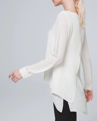 Layered Tunic Blouse