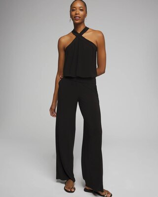 Outlet WHBM Wide-Leg Pants