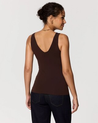 WHBM FORME™ All Ways Stretch Dual Neck Tank click to view larger image.