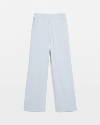 Crosshatch Flat-Front Wide Leg Pant click to view larger image.