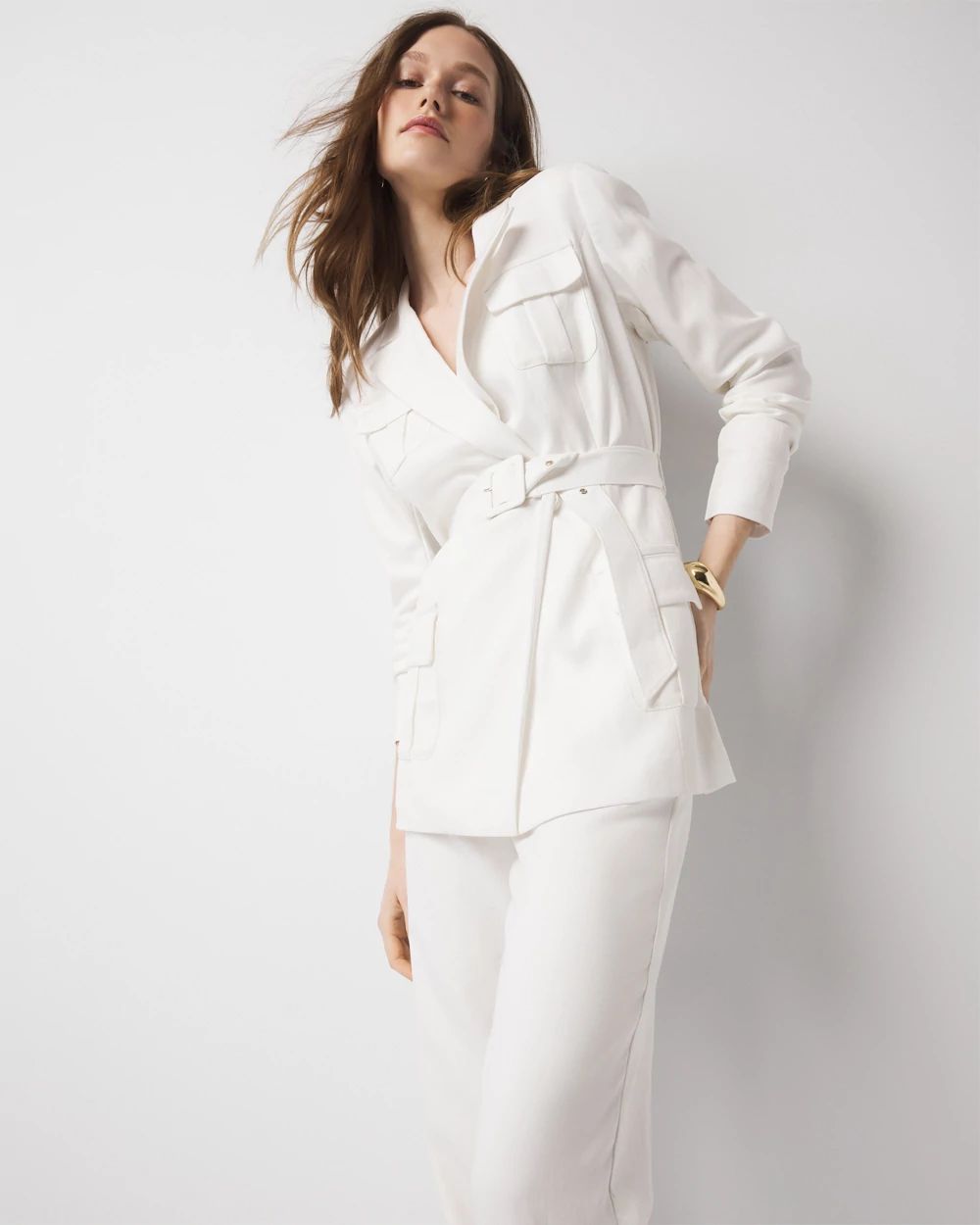 Belted Safari Jacket