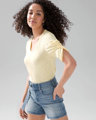 Twist Sleeve Tee