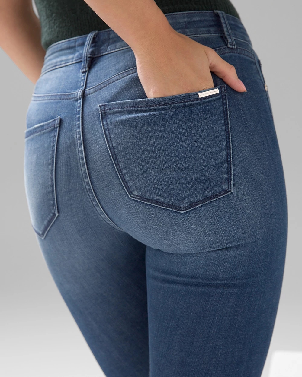 High-Rise Jeanie Denim Legging