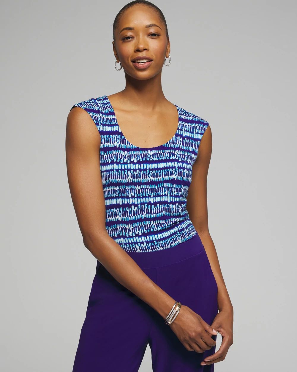 Outlet WHBM Cap Sleeve Top