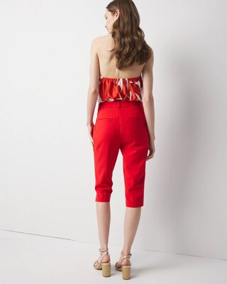 WHBM® Elle Slim Capri Pant click to view larger image.