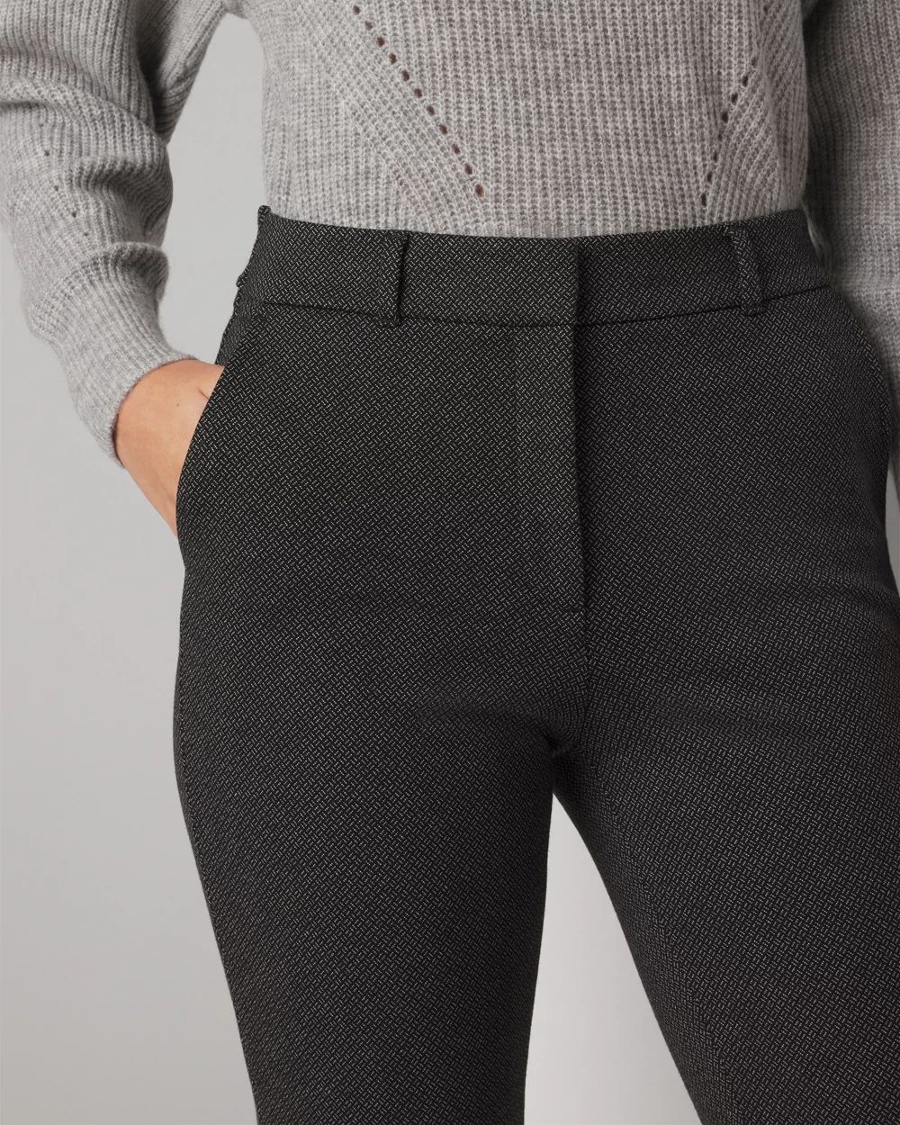Petite Elle Slim Ankle Pants click to view larger image.