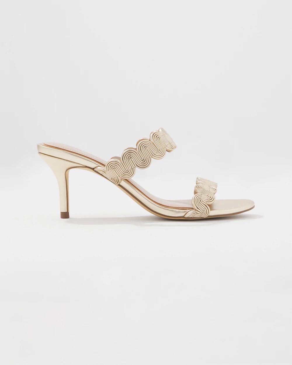 Double Strapped Heeled Sandal