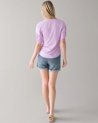 Twist Sleeve Tee