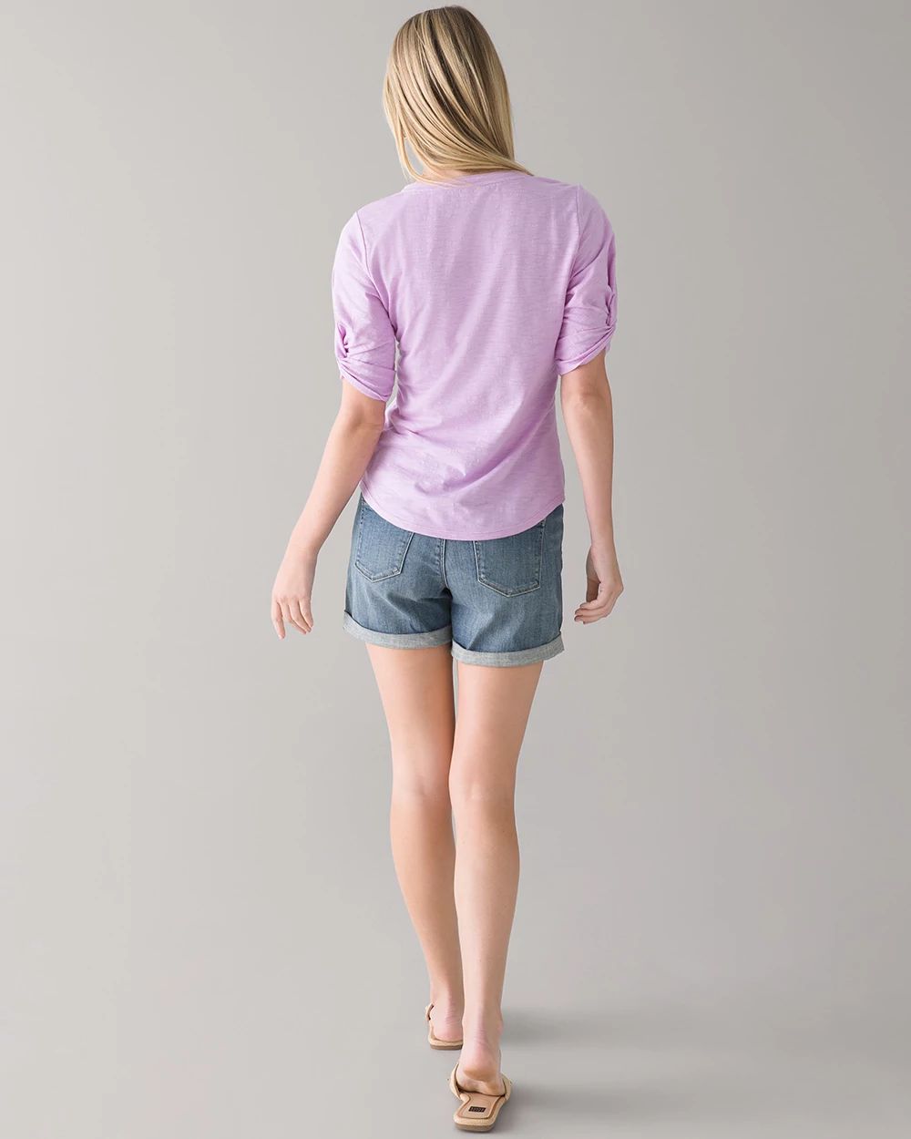 Twist Sleeve Tee