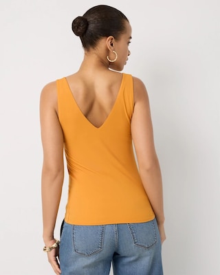 WHBM FORME™ All Ways Stretch Dual Neck Tank click to view larger image.