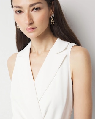 Blazer Wrap Dress click to view larger image.