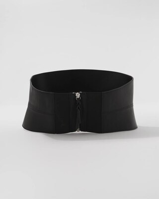 Leather Corset Waist Belt click to view larger image.