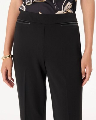 Knit Crepe High-Rise Riley Trouser click to view larger image.