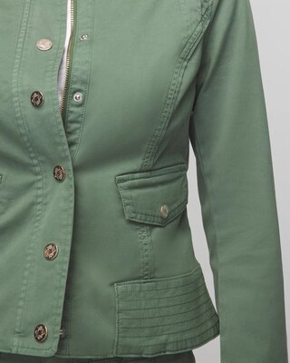Pret Lace-Up Back Casual Jacket