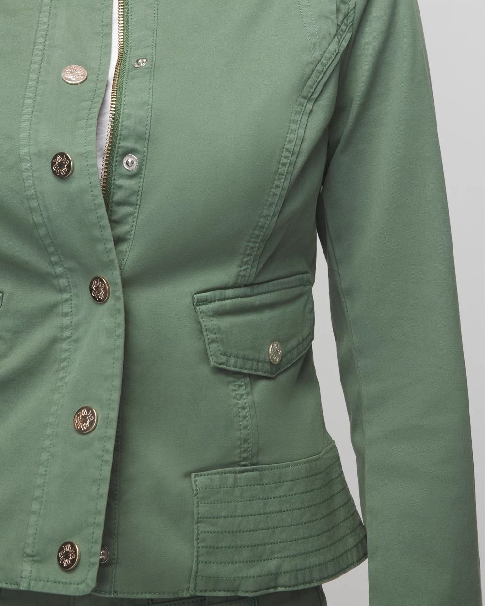 Pret Lace-Up Back Casual Jacket