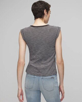 V-Neck Muscle Tee click to view larger image.