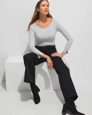 Outlet WHBM Boat-Neck Pullover Sweater