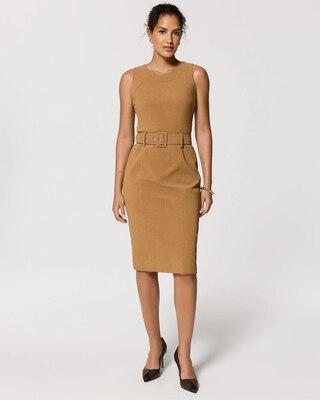 Belted Sheath Dress click to view larger image.