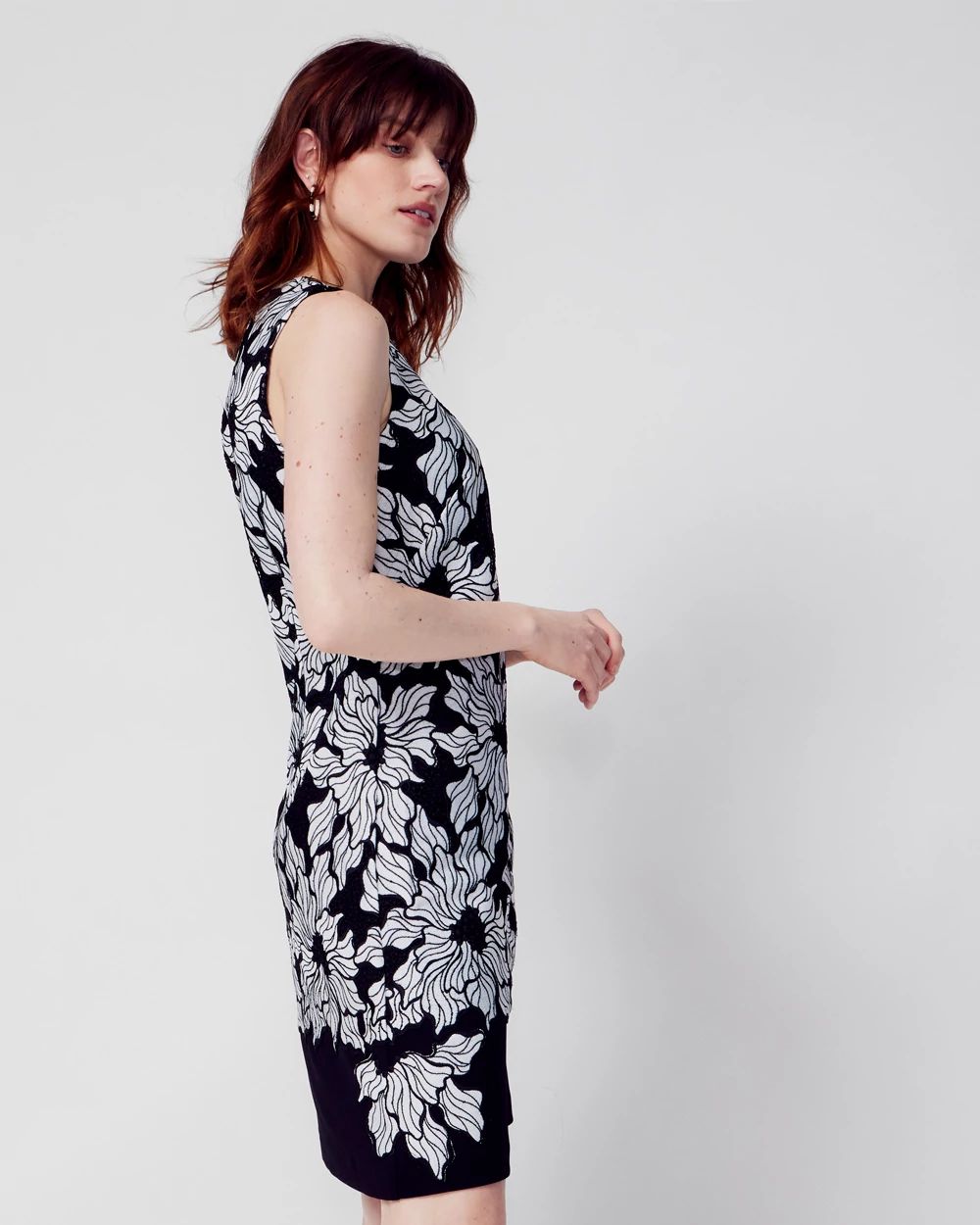 White house black market shift dress cheap