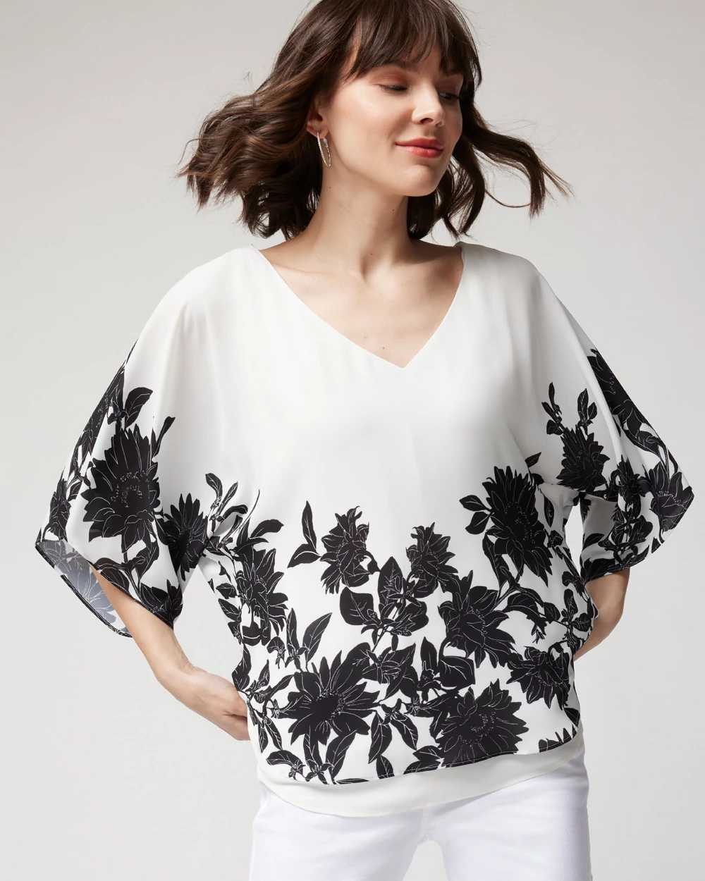 Blouse sales kimono femme
